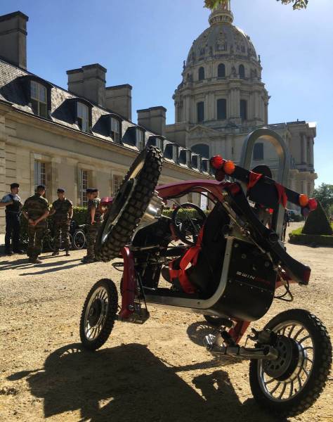 Swincar en Los Inválidos de París